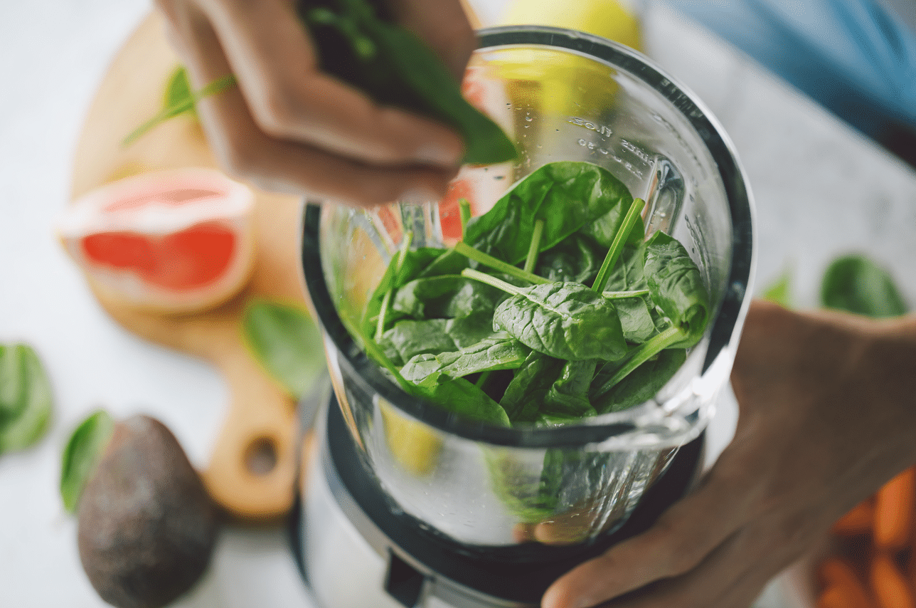 jus green detox épinards healthy food