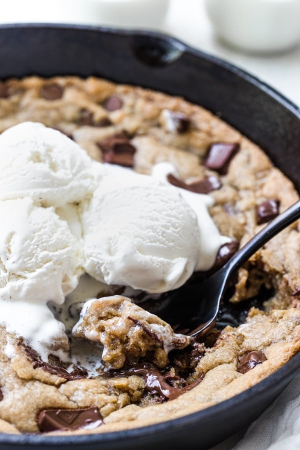 brookie glace dessert rapide