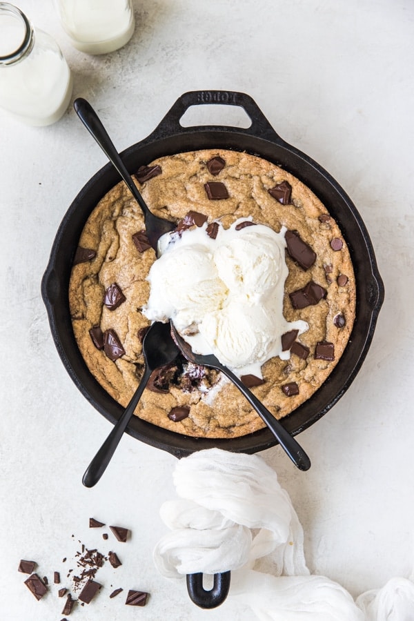 brookie glace dessert rapide