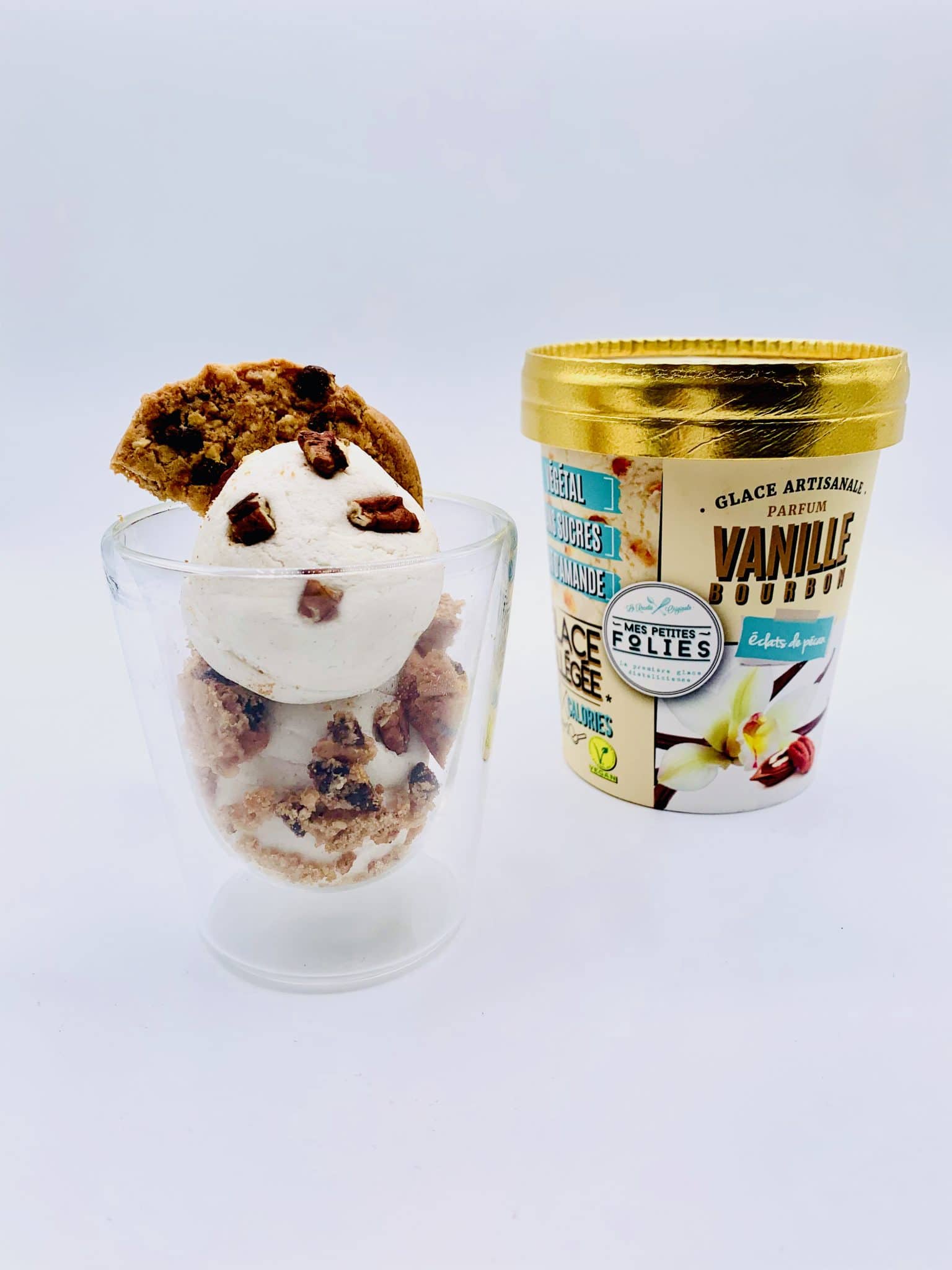 glace vanille pecan vegan dessert rapide