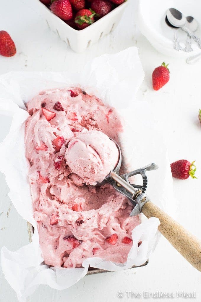 Focus sur notre sorbet Fraise