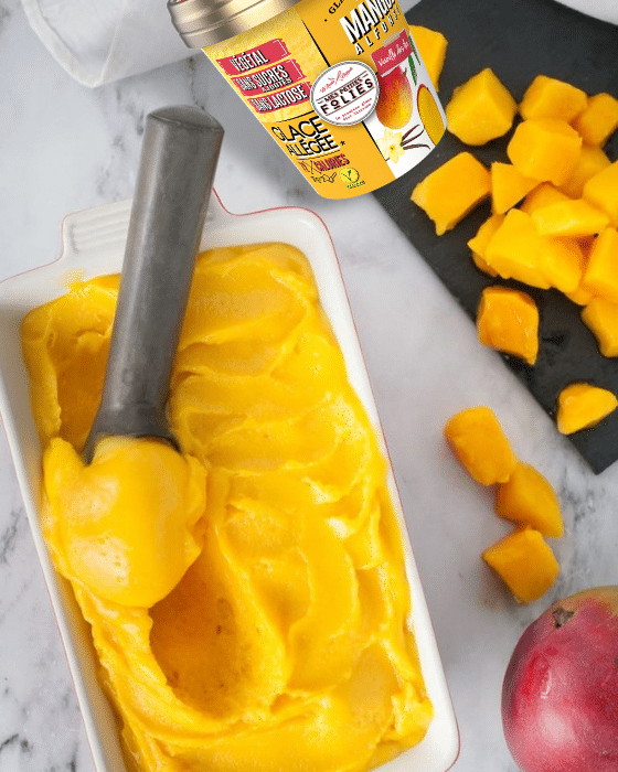 Focus sur notre Sorbet Mangue !