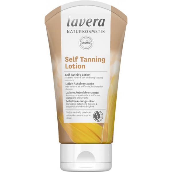 lotion autobronzante lavera 