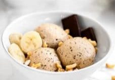 nice cream banane beurre de cacahuète